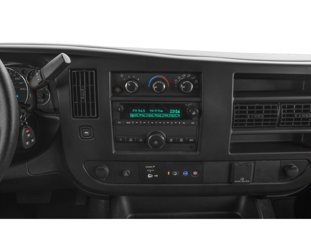 2025 Chevrolet Express Passenger 3500 Extended Wheelbase Rear-Wheel Drive 1LS