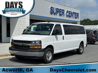 2024 Chevrolet Express Passenger 3500 3500 Extended Wheelbase Rear-Wheel Drive 1LT