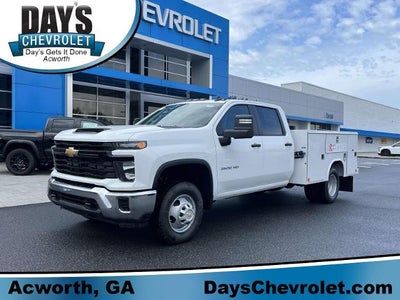 2026 Chevrolet Silverado 3500 HD Chassis Cab 4WD Crew Cab 177" WB, 60" CA Work Truck