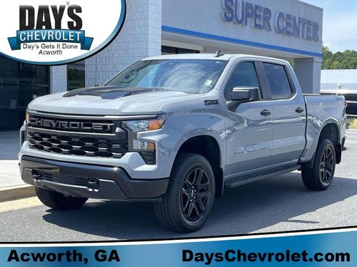 2024 Chevrolet Silverado 1500 Crew Cab Short Box 4-Wheel Drive Custom Trail Boss