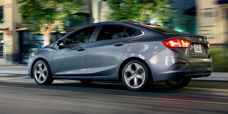 chevrolet Cruze car running on road