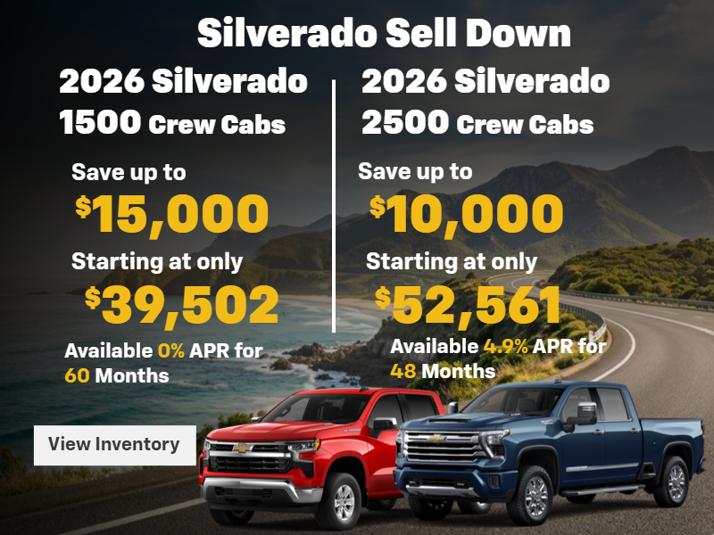 2026 Silverado 1500/2500