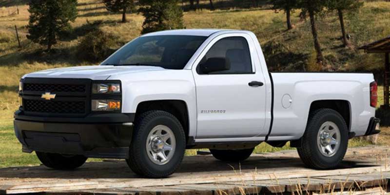 A white 2025 Chevrolet Silverado 1500 Work Truck