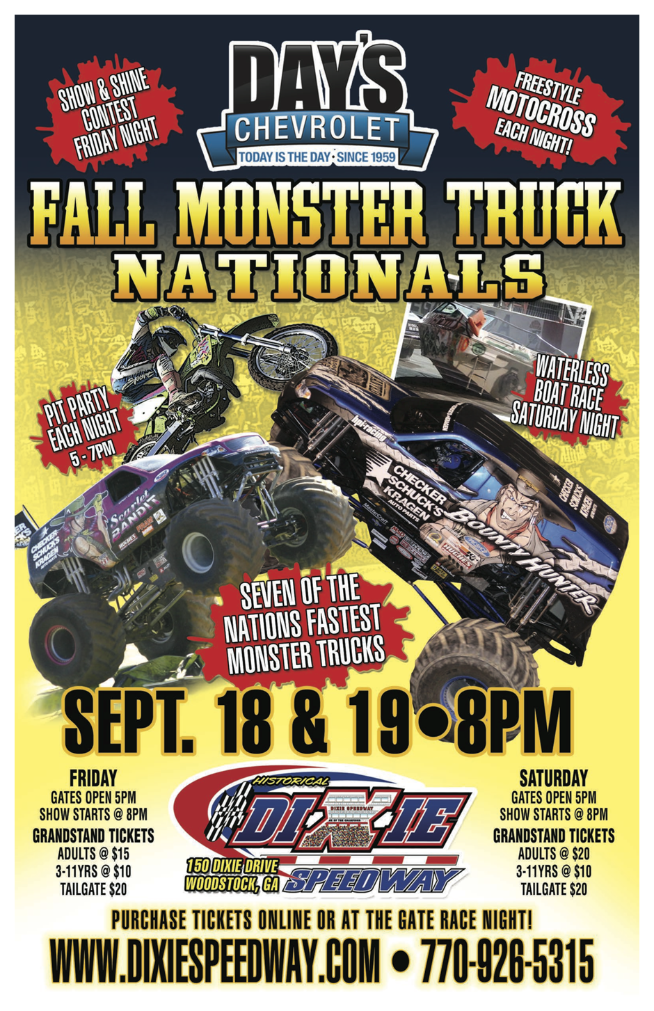 fall monster truck nationals